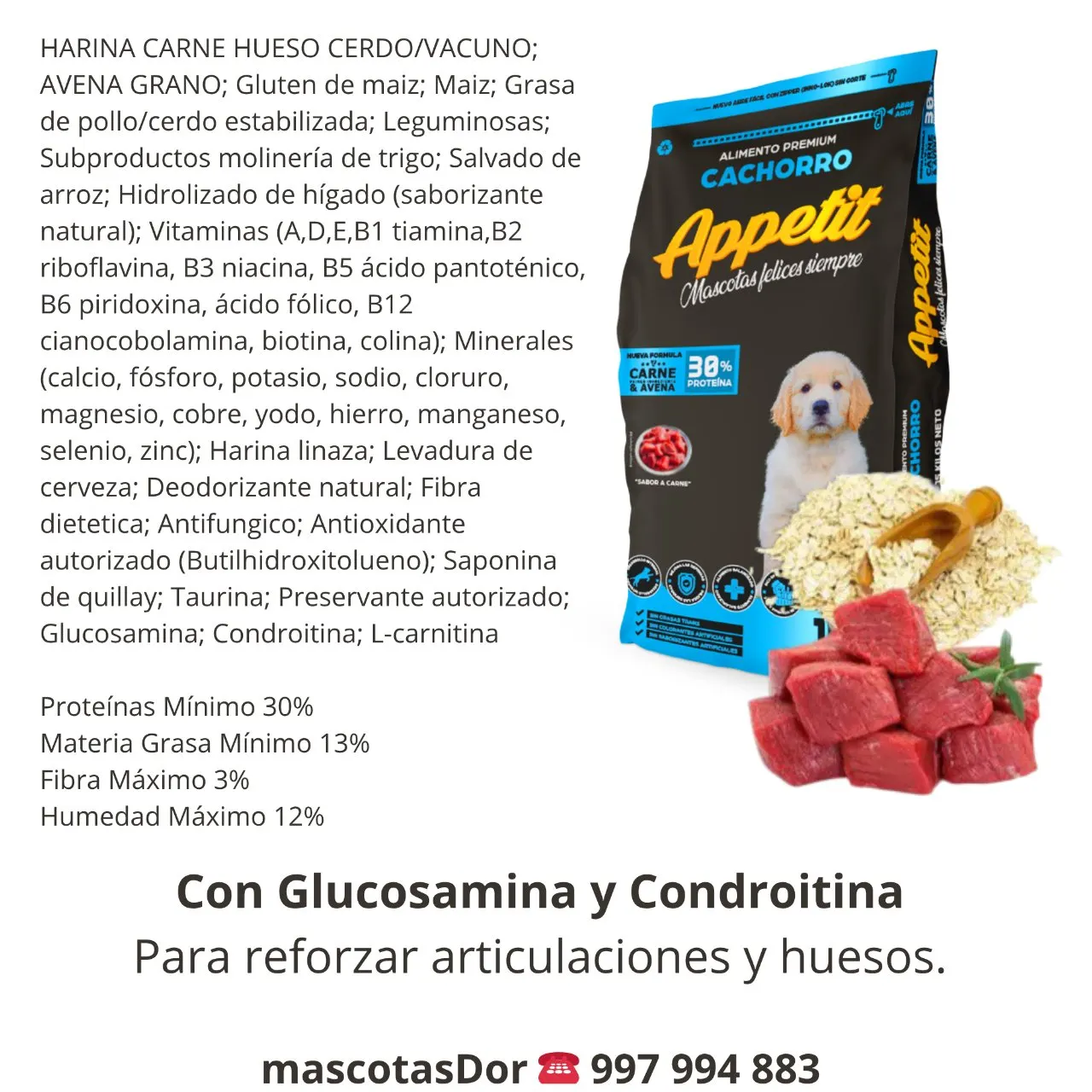 Appetit Cachorro 15kg