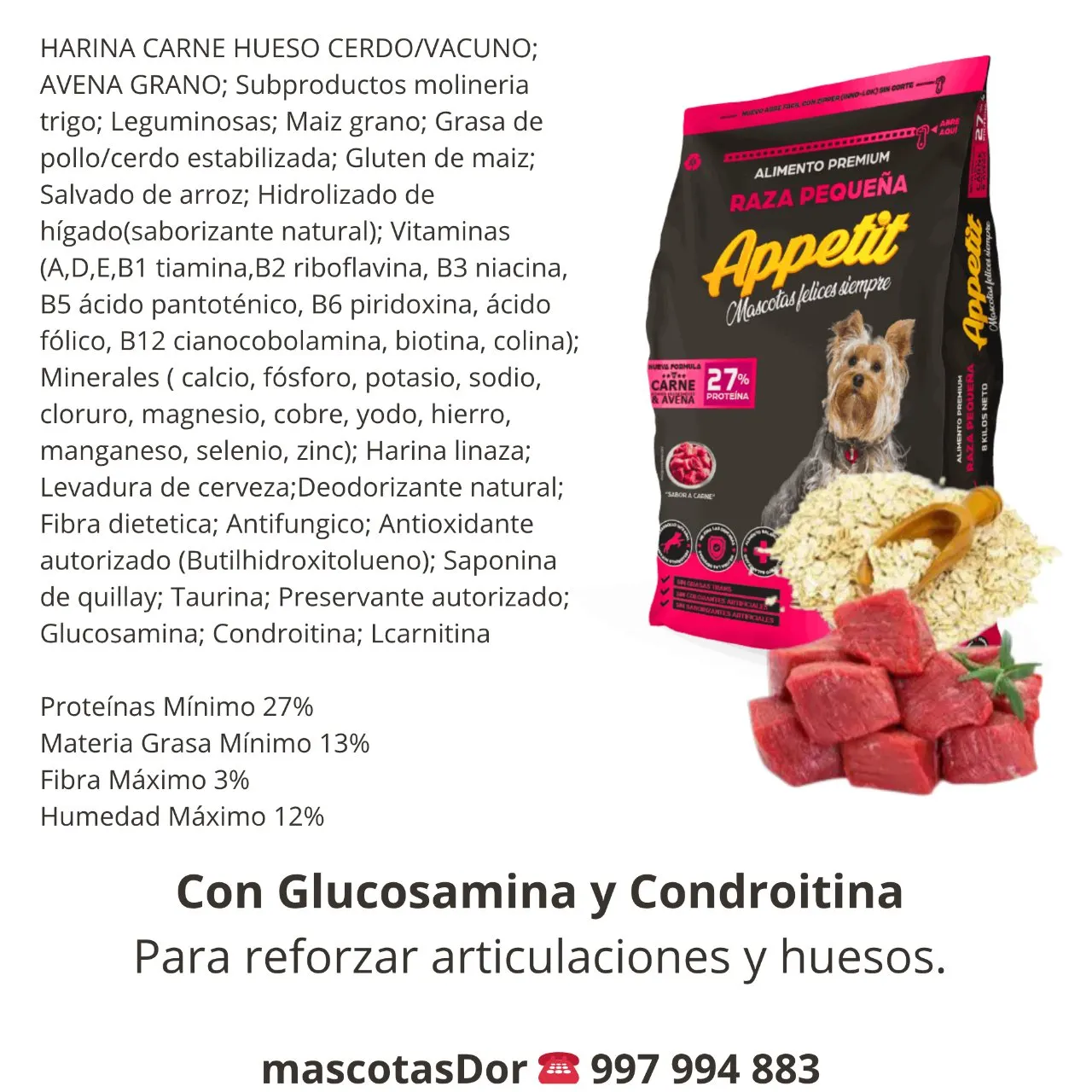 Appetit Raza Pequeña 10kg