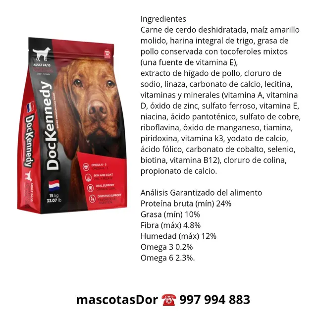 Dockennedy Adulto 15kg