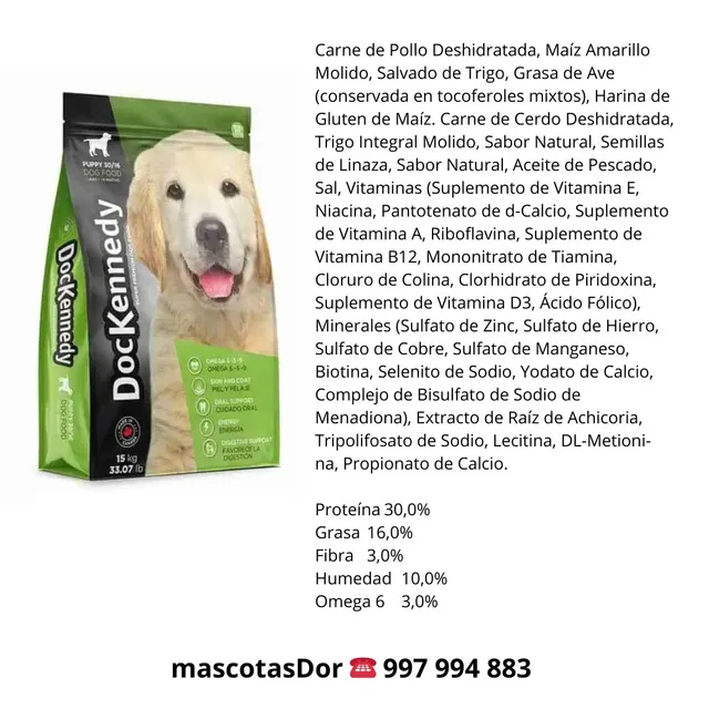 Dockennedy Puppy 15kg