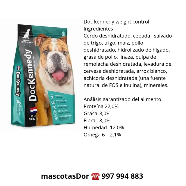 Dockennedy Weight Control 15kg