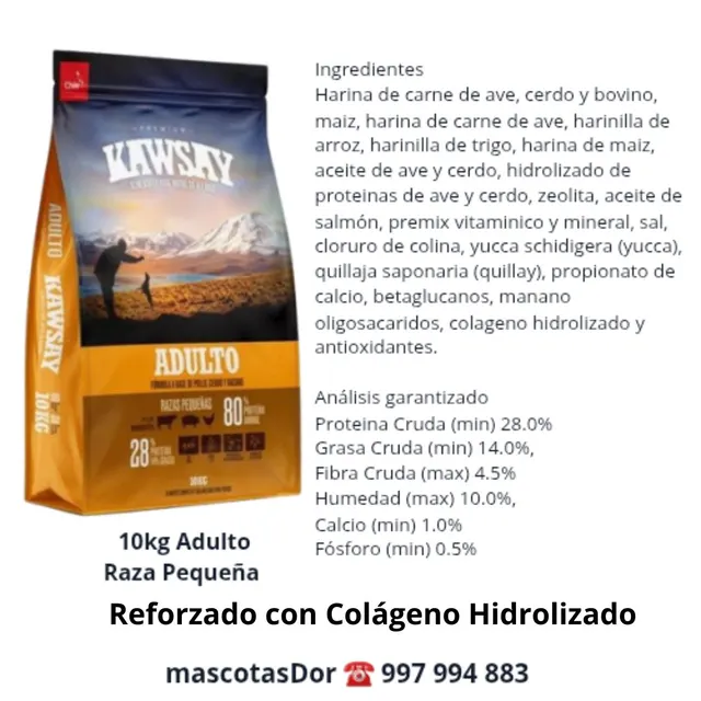 Kawsay Adulto raza pequeña 10kg