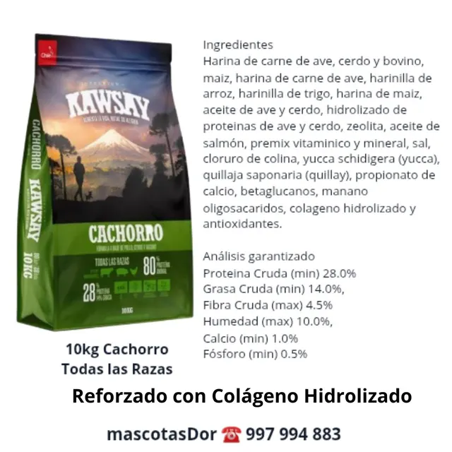 Kawsay Cachorro 10kg