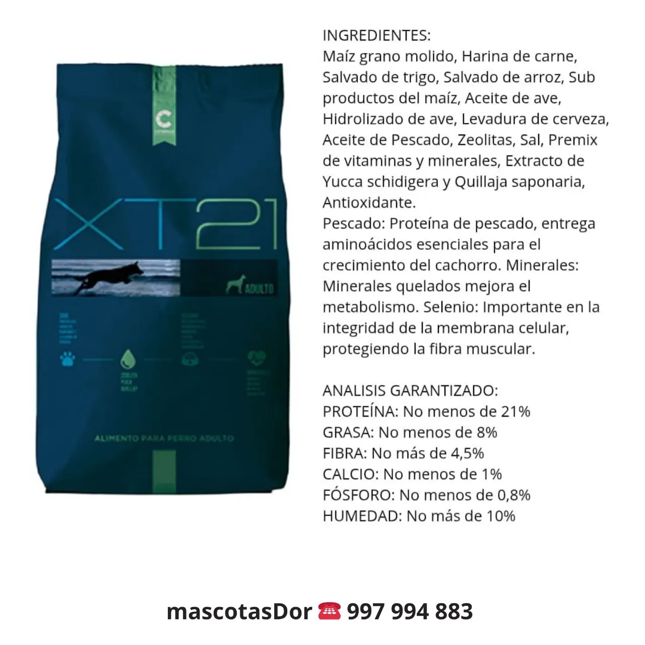 XT-21 Vacuno 25kg
